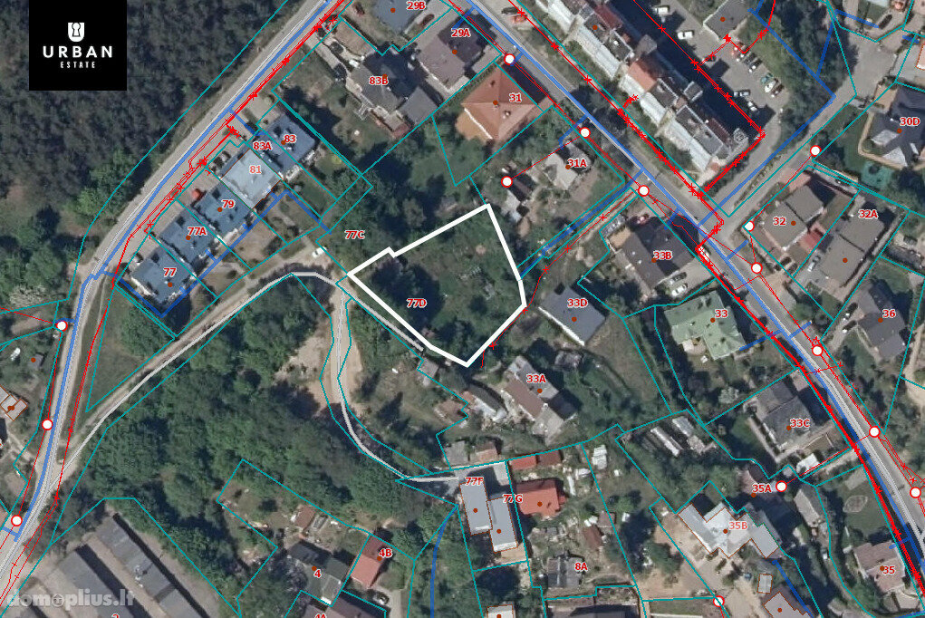 Land for sale Vilniuje, Filaretuose, Filaretų g.