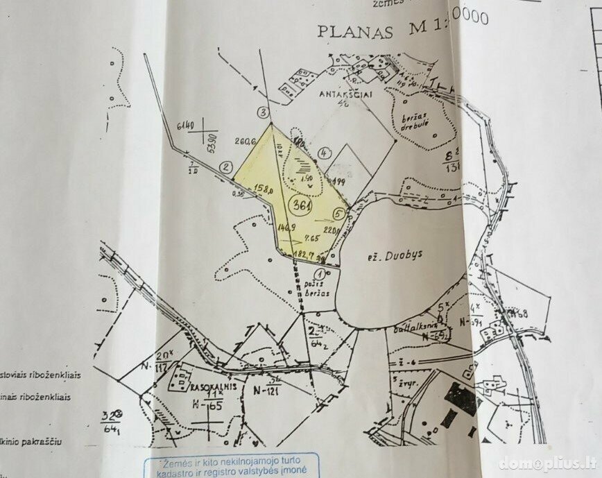Land for sale Molėtų rajono sav., Antakščiuose