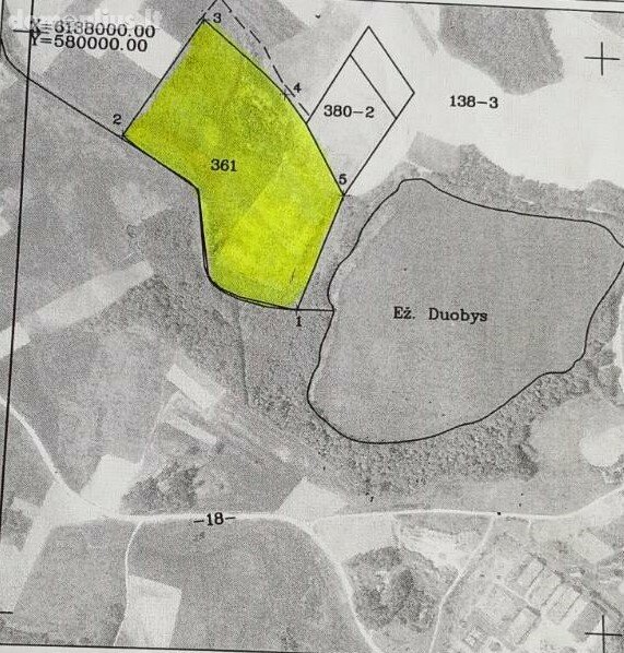 Land for sale Molėtų rajono sav., Antakščiuose