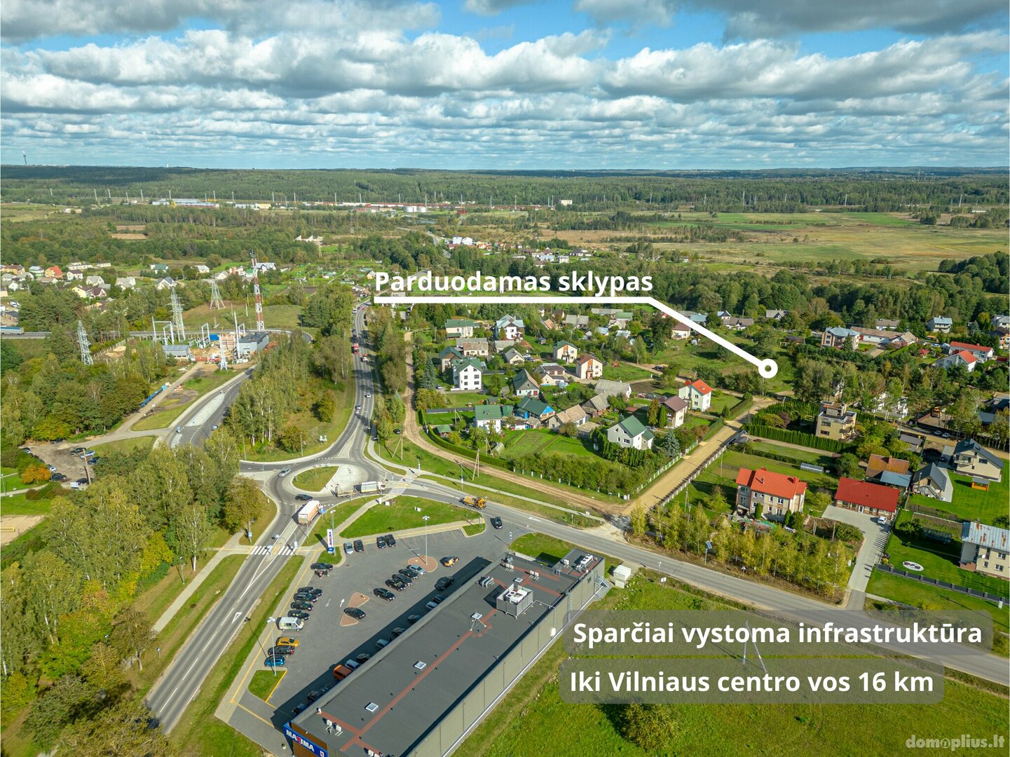 Land for sale Vilniaus rajono sav., Pagiriuose, Giraitės g.