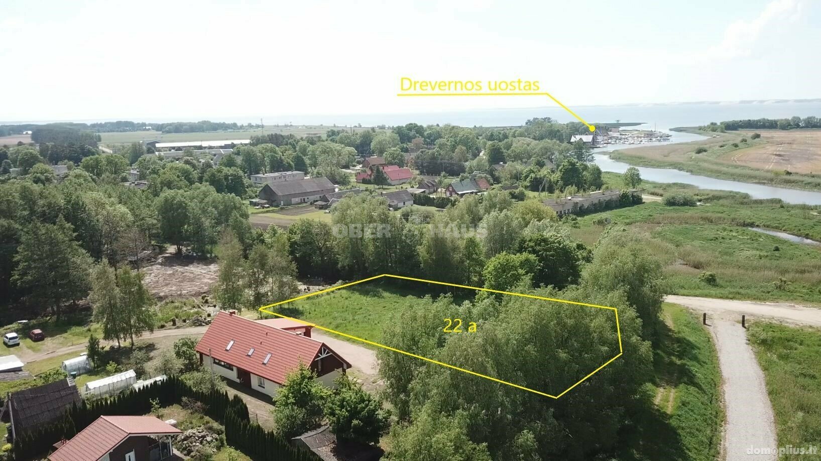 Участок Klaipėdos rajono sav., Drevernoje