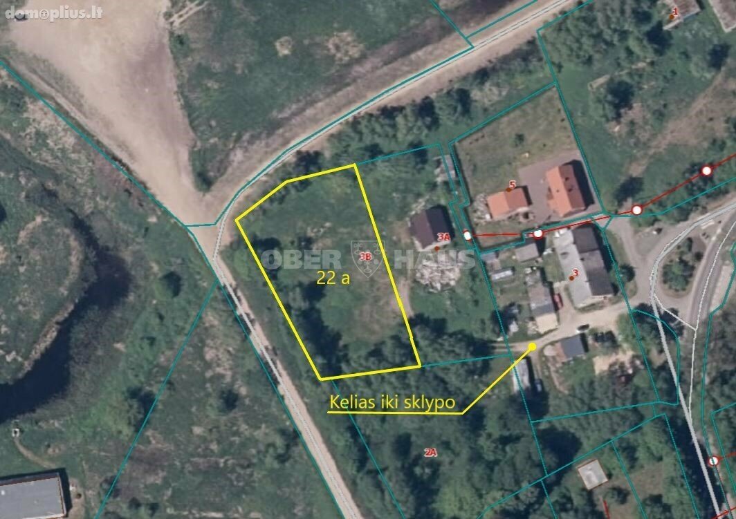 Участок Klaipėdos rajono sav., Drevernoje