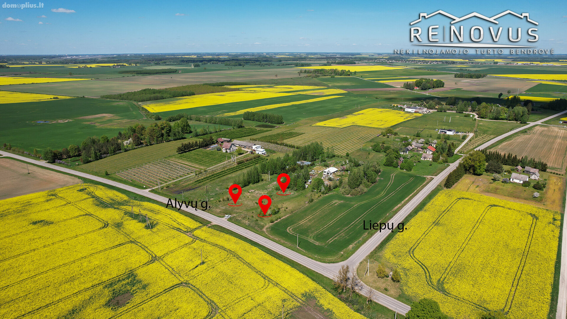 Parduodamas sklypas Radviliškio rajono sav., Kutiškiuose, Alyvų g.
