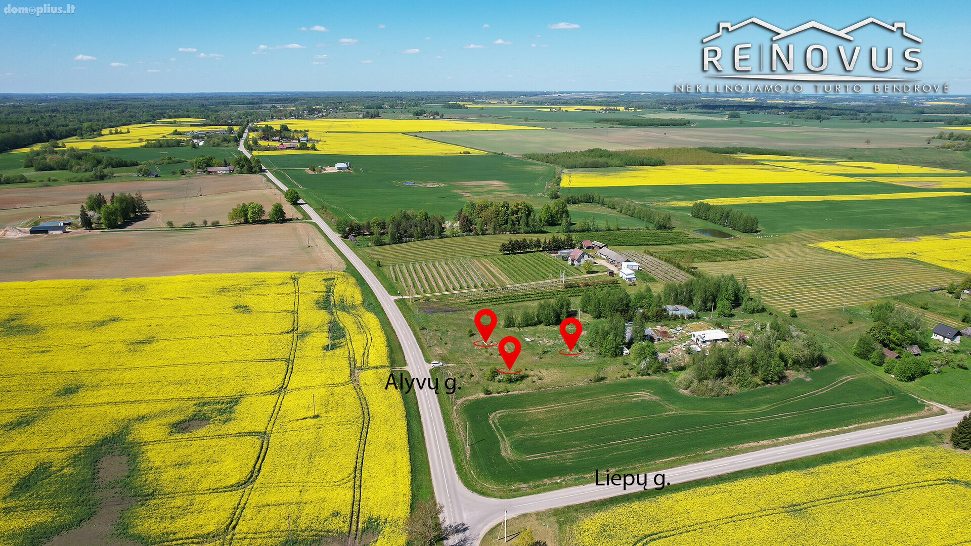 Parduodamas sklypas Radviliškio rajono sav., Kutiškiuose, Alyvų g.