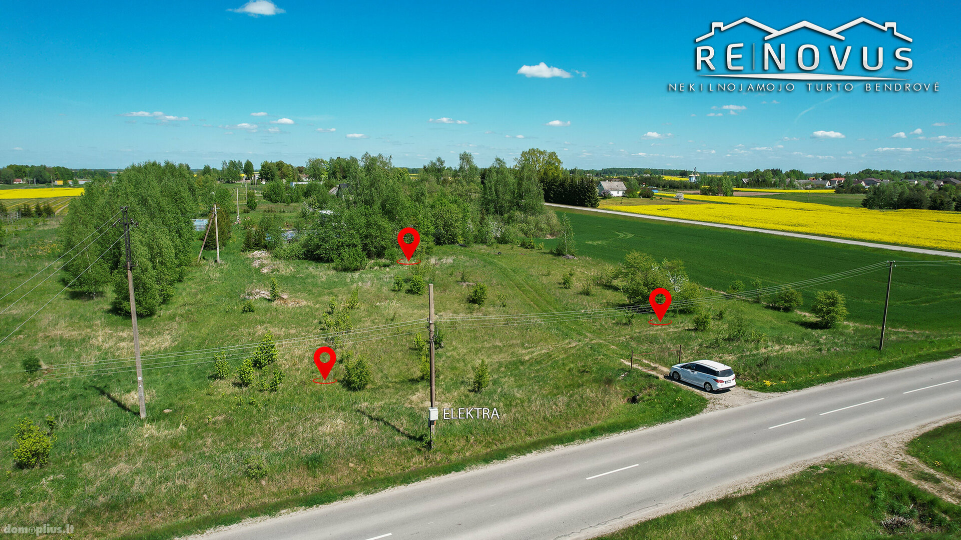 Parduodamas sklypas Radviliškio rajono sav., Kutiškiuose, Alyvų g.