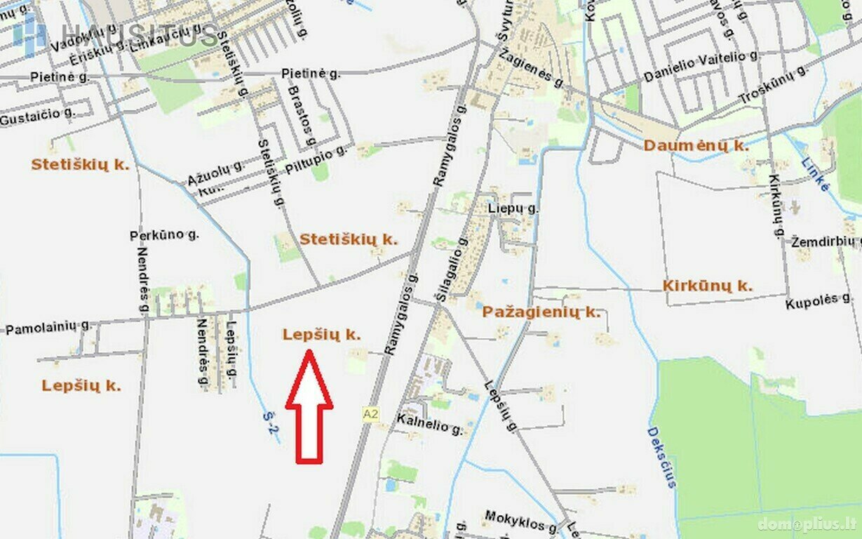 Участок Panevėžio rajono sav., Lepšiuose