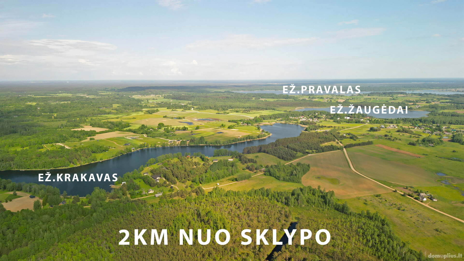 Parduodamas sklypas Molėtų rajono sav., Žaugėduose, Krantinės g.
