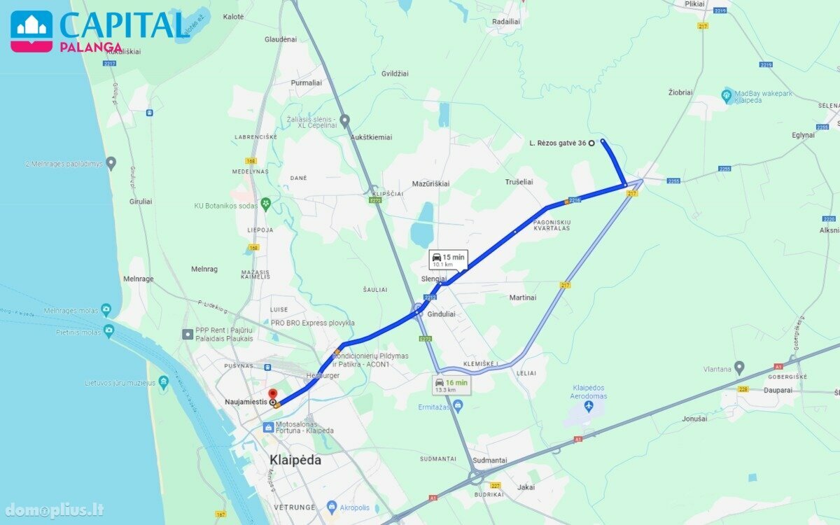 Parduodamas sklypas Klaipėdos rajono sav., Radailiuose