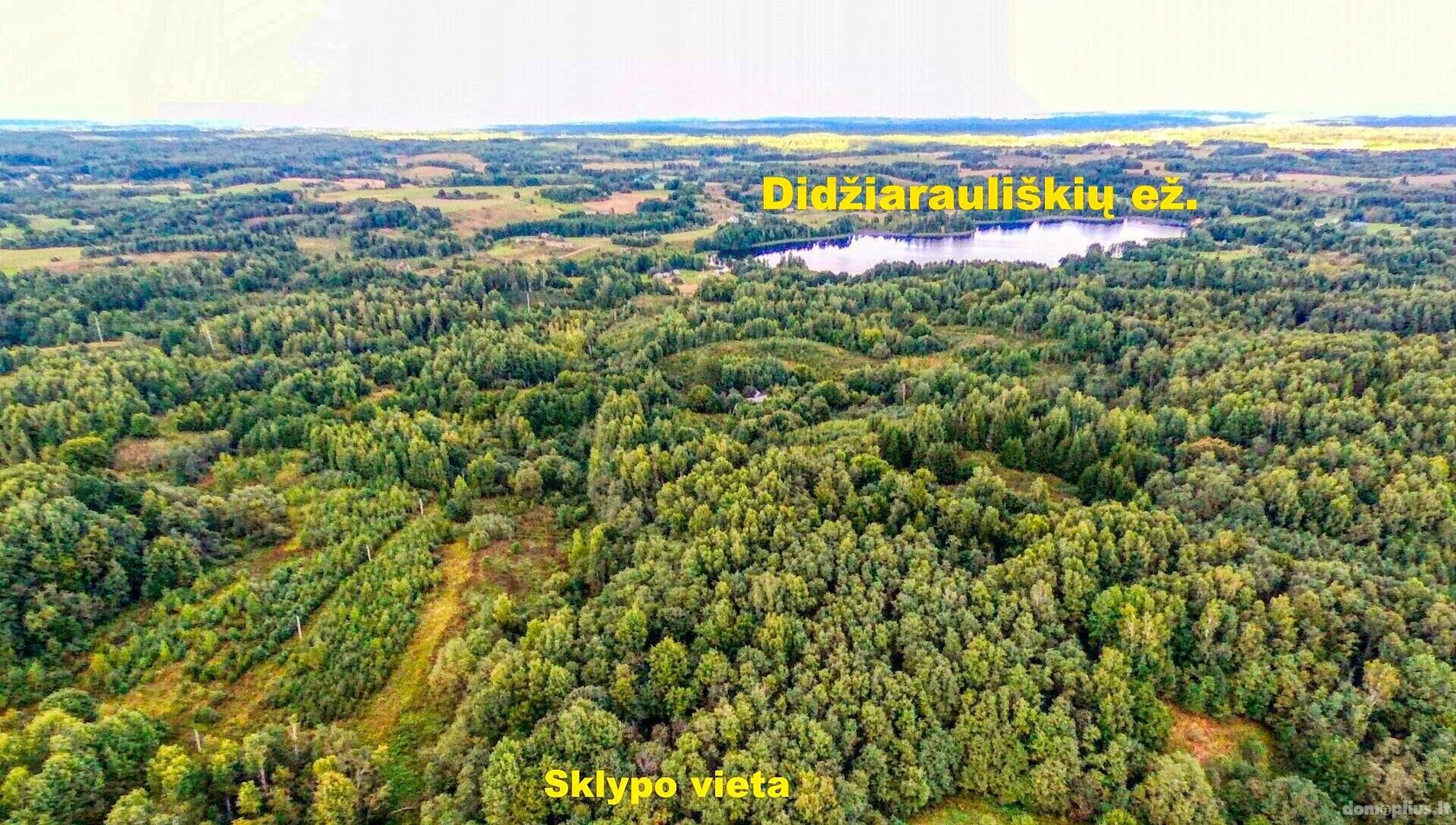 Parduodamas sklypas Trakų rajono sav., Mergiškėse