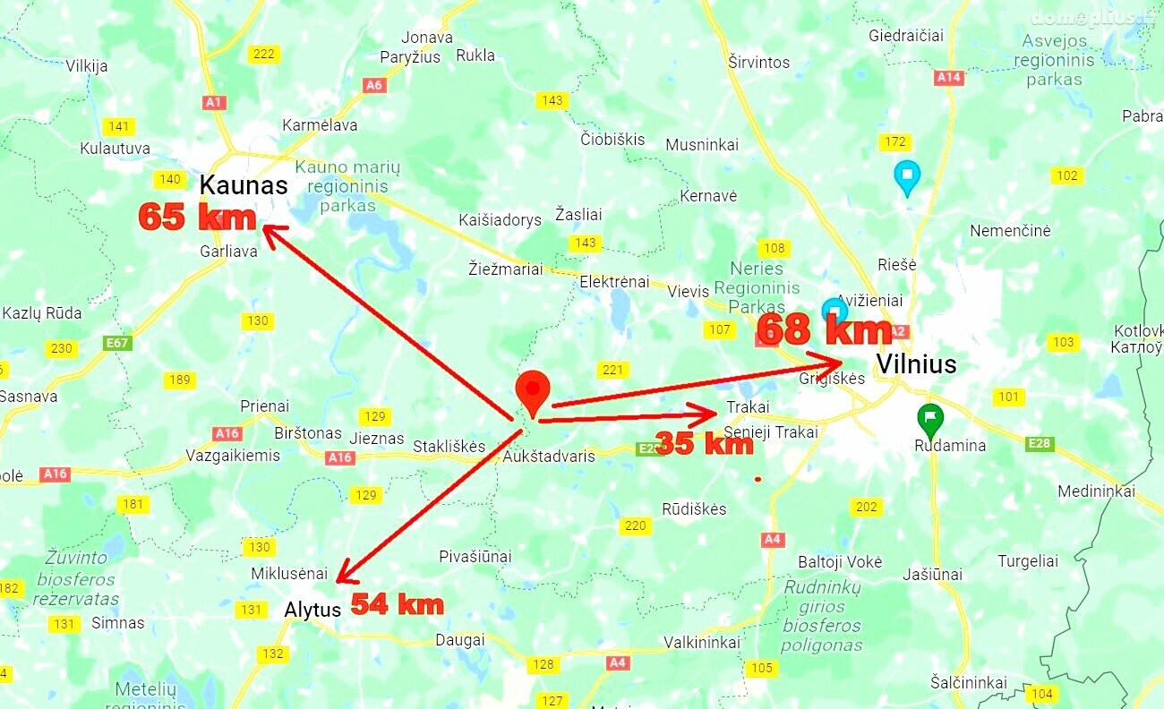 Parduodamas sklypas Trakų rajono sav., Mergiškėse