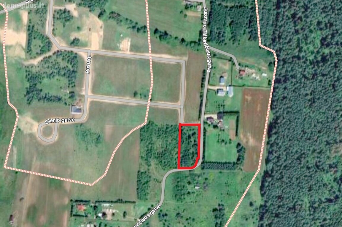 Parduodamas sklypas Trakų rajono sav., Pilialaukyje, Juozapo Tiškevičiaus g.