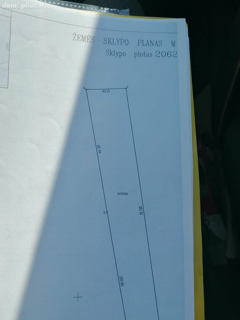 Parduodamas sklypas Klaipėdos rajono sav., Medsėdžiuose, Jurjonų g.