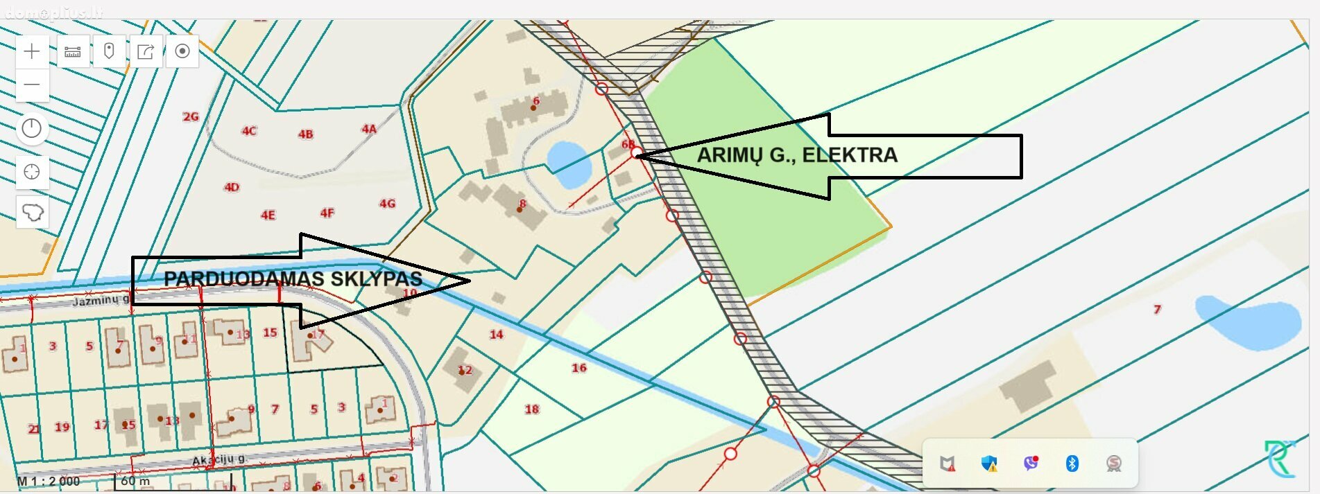Land for sale Klaipėdoje, Tauralaukyje, Virkučių g.