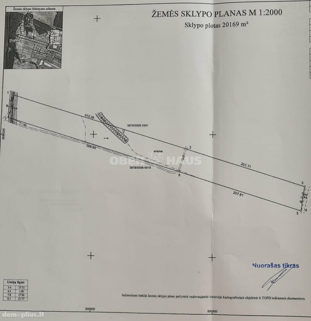 Parduodamas sklypas Druskininkų sav., Neravuose