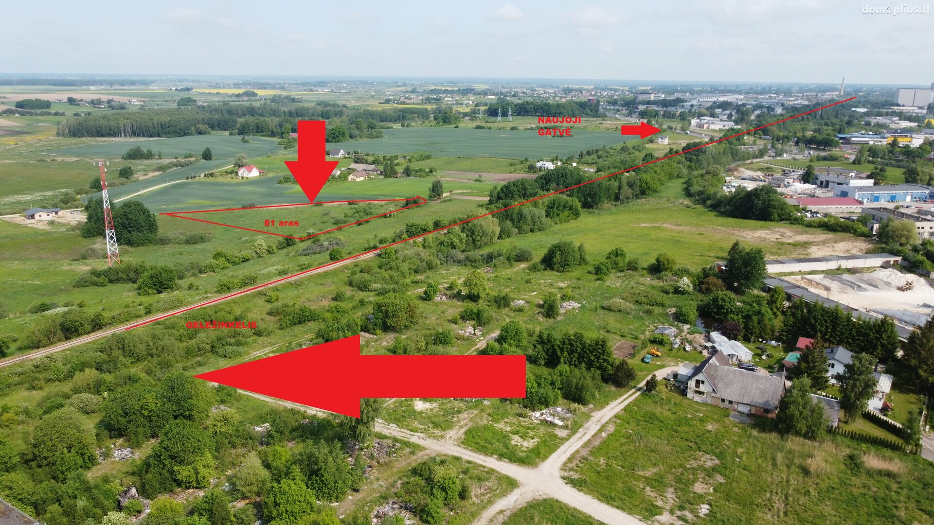 Parduodamas sklypas Alytaus rajono sav., Miklusėnuose, Ūdrijos g.