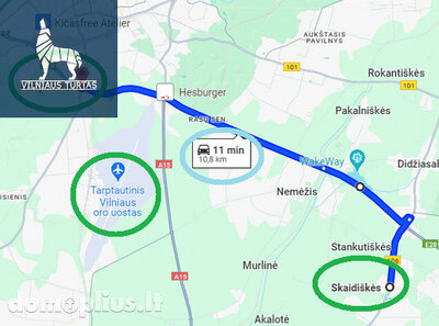 Участок Vilniaus rajono sav., Skaidiškėse, Akacijų g.