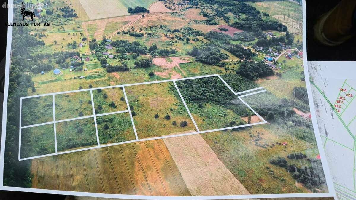 Parduodamas sklypas Vilniaus rajono sav., Motiejiškėse