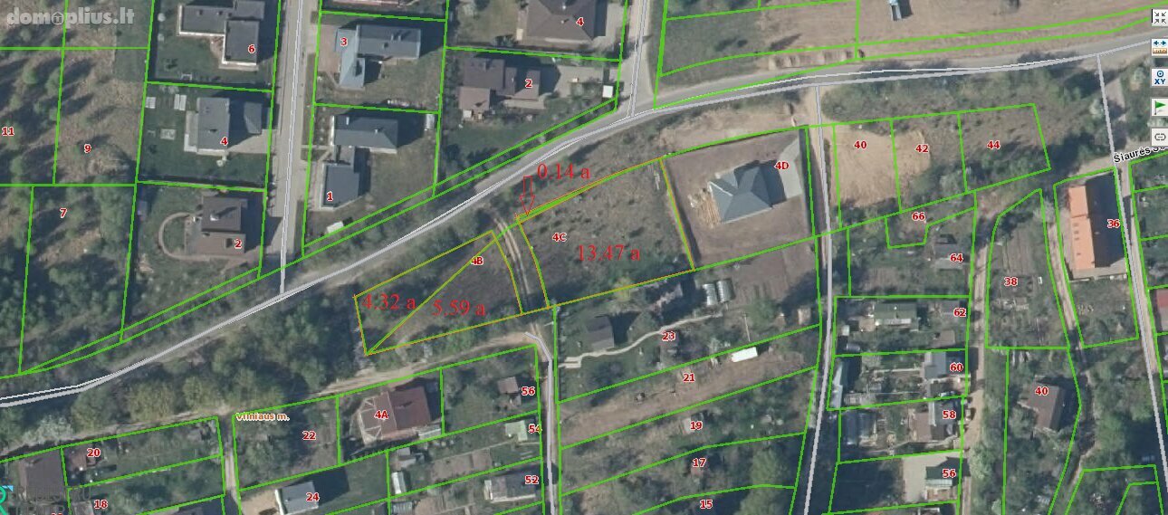 Участок Vilnius, Vilniuje, Rokantiškių g.