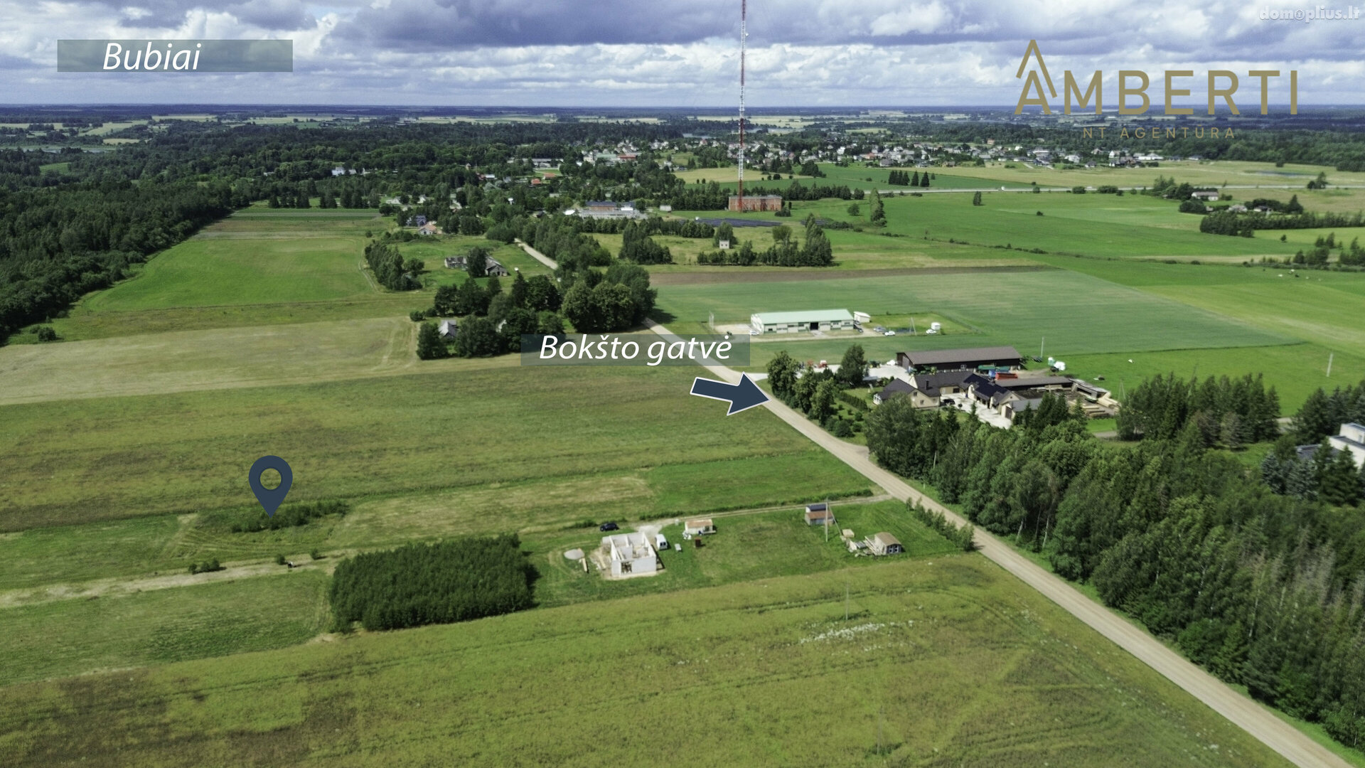 Parduodamas sklypas Šiaulių rajono sav., Bubiuose, Smėlio g.