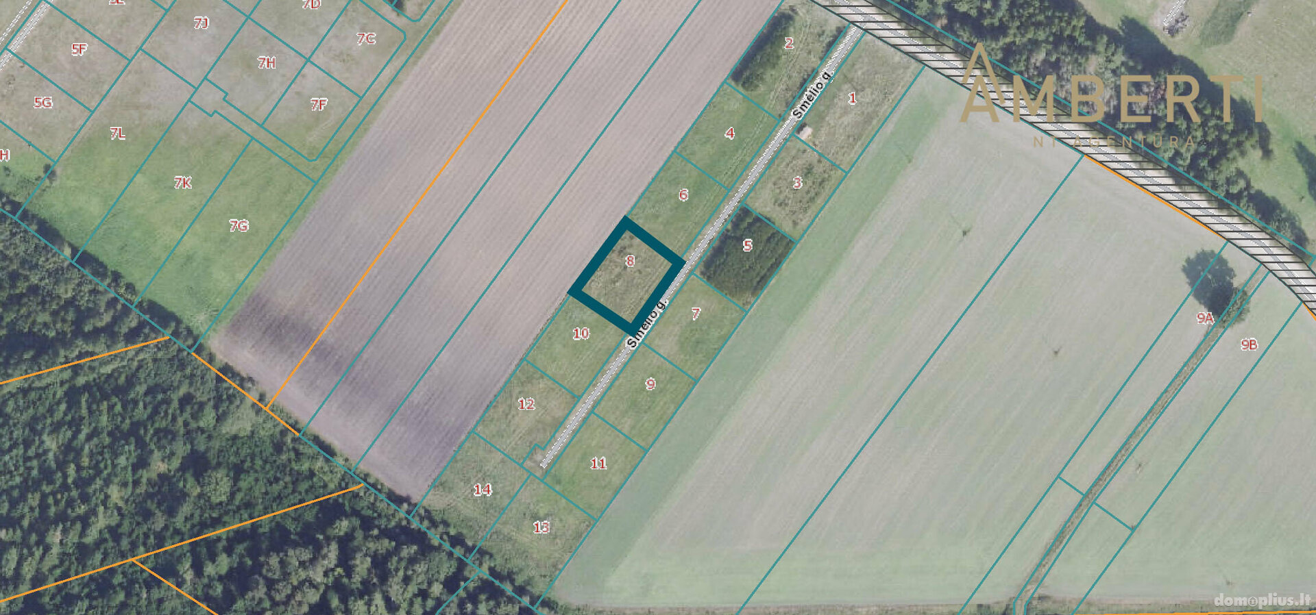 Parduodamas sklypas Šiaulių rajono sav., Bubiuose, Smėlio g.