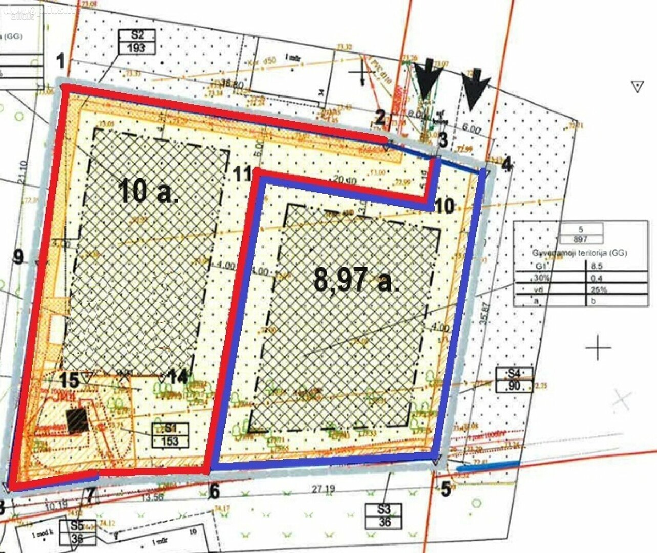 Land for sale Mažeikių rajono sav., Reivyčiuose, Smilgų g.