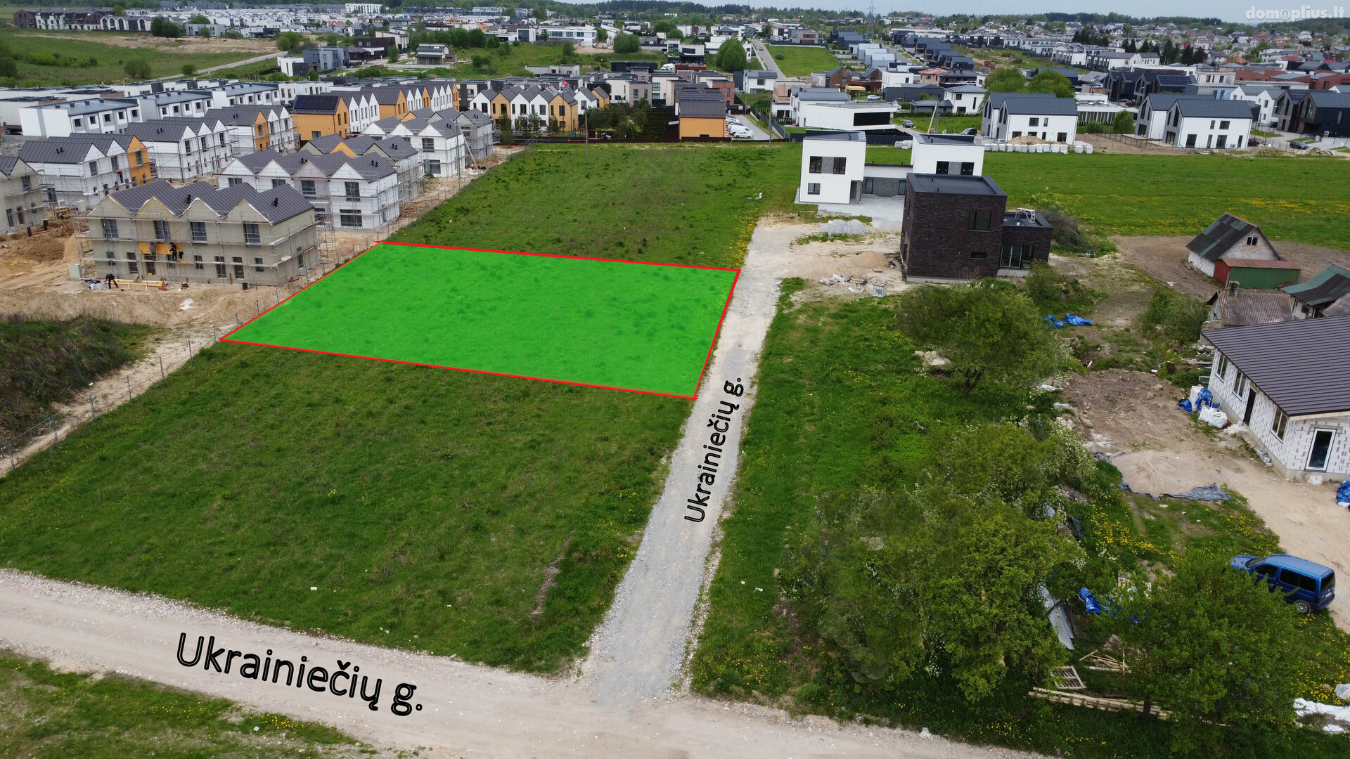 Land for sale Vilniuje, Kalnėnuose, Ukrainiečių g.