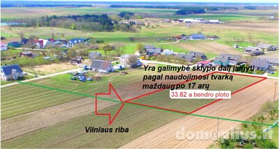 Участок Vilniaus rajono sav., Juodbaliuose, Černobylio g.