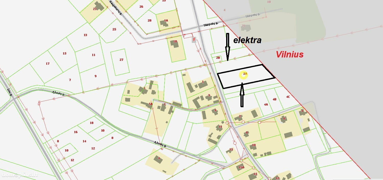 Участок Vilniaus rajono sav., Juodbaliuose, Černobylio g.