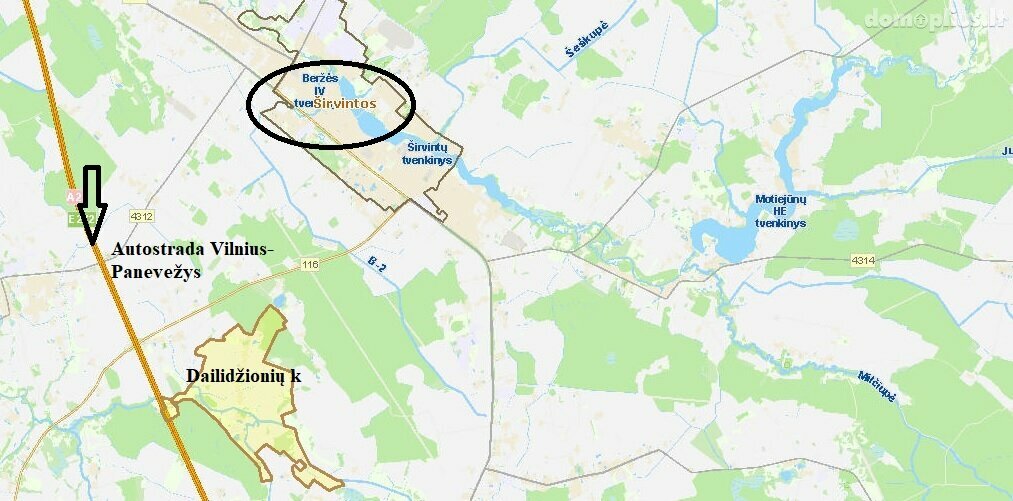 Parduodamas sklypas Širvintų rajono sav., Dailidžionyse, Ąžuolų g.