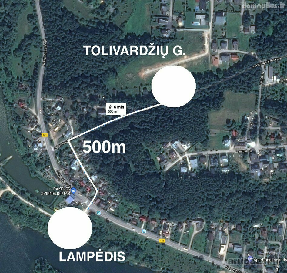 Parduodamas sklypas Kaune, Romainiuose, Tolivardžių g.