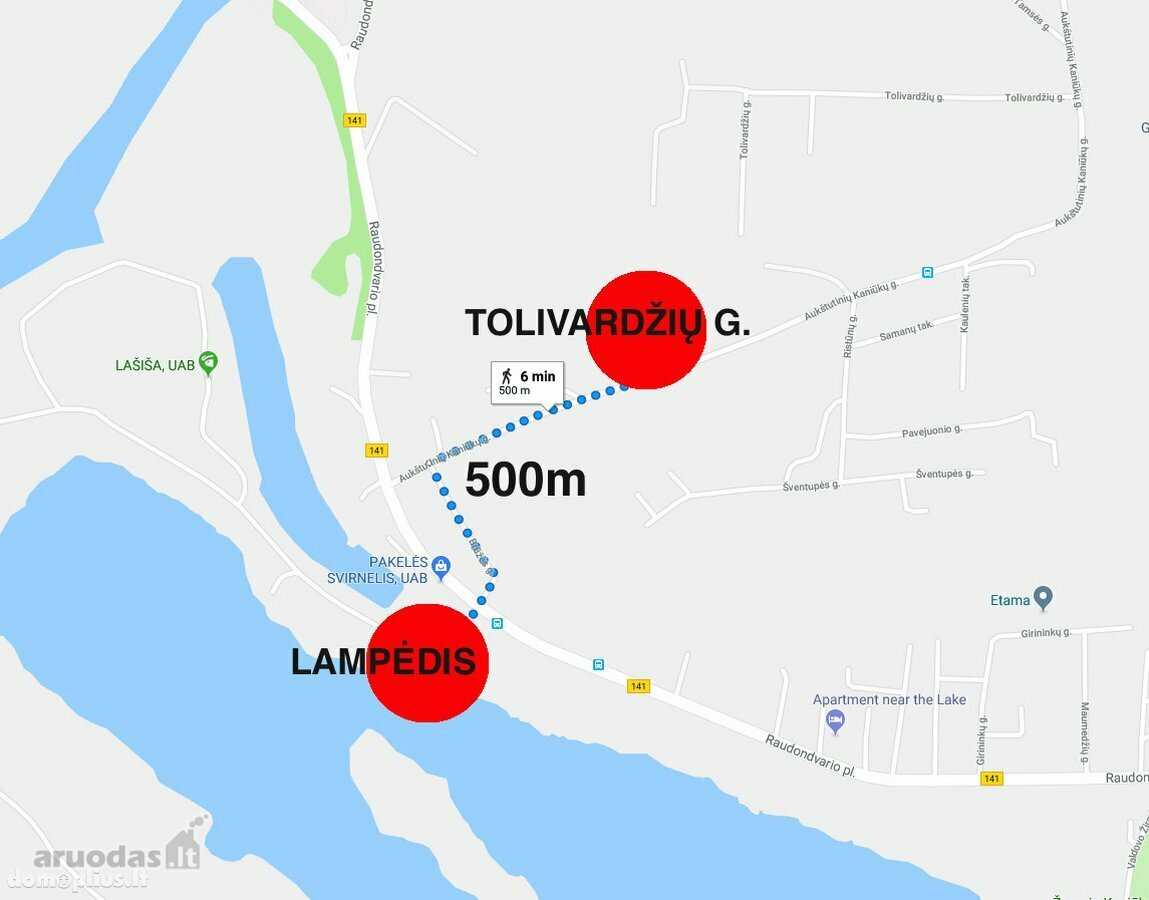 Parduodamas sklypas Kaune, Romainiuose, Tolivardžių g.