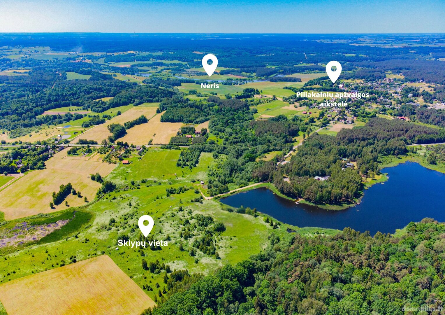 Land for sale Širvintų rajono sav., Kernavėje, Vilniaus g.