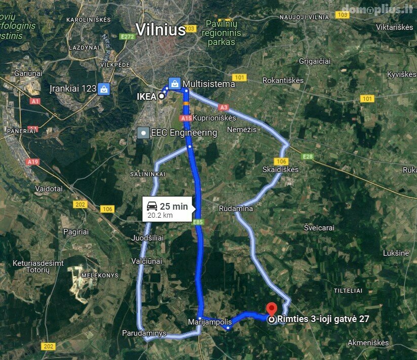 Parduodamas sklypas Vilniaus rajono sav., Migūnuose, Rimties 3-ioji g.