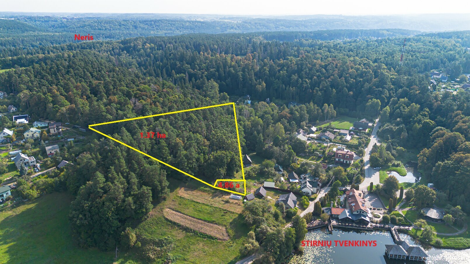 Parduodamas sklypas Trakų rajono sav., Vosyliukuose, Nendrių g.
