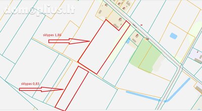Land for sale Pakruojo rajono sav., Vilūnaičiuose