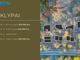 Parduodamas sklypas Klaipėdoje, Giruliuose