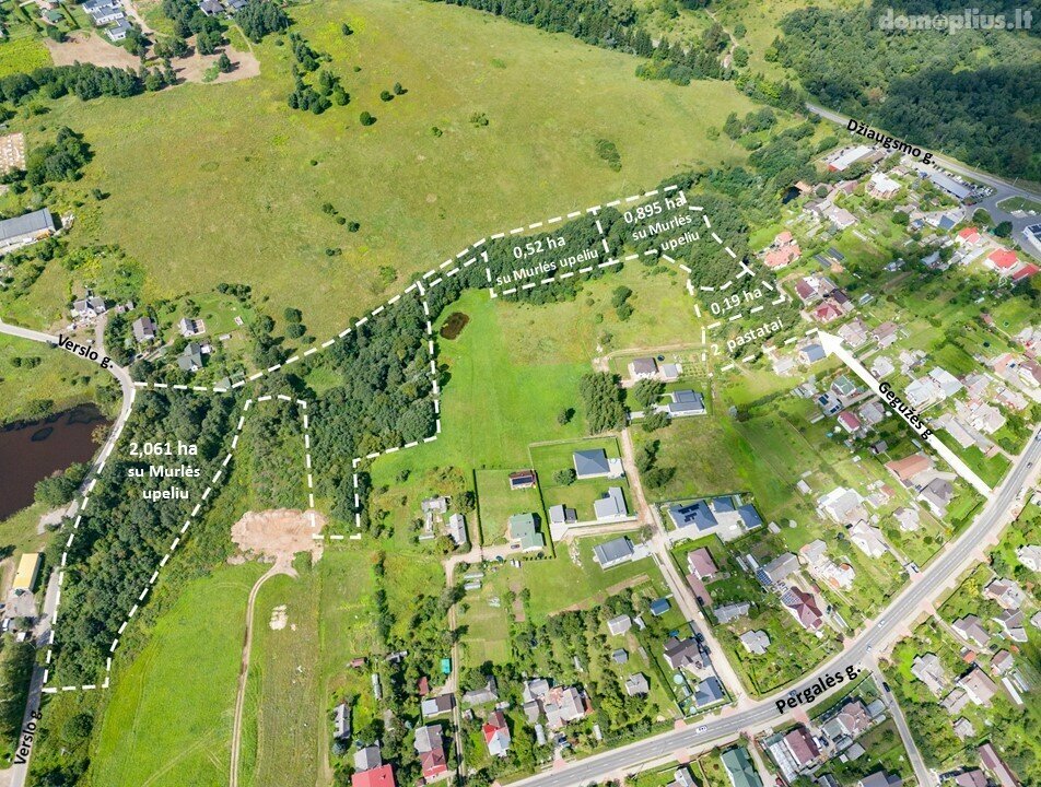 Parduodamas sklypas Vilniaus rajono sav., Grigaičiuose, Gegužės g.