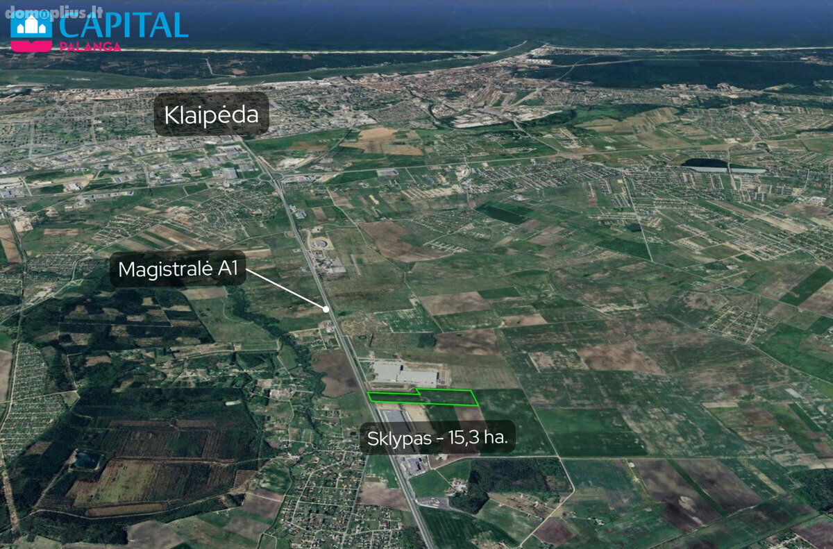 Parduodamas sklypas Klaipėdos rajono sav., Gobergiškėje