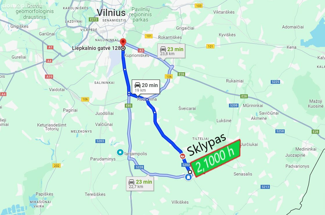 Land for sale Vilniaus rajono sav., Rakonyse, Piligrimų g.