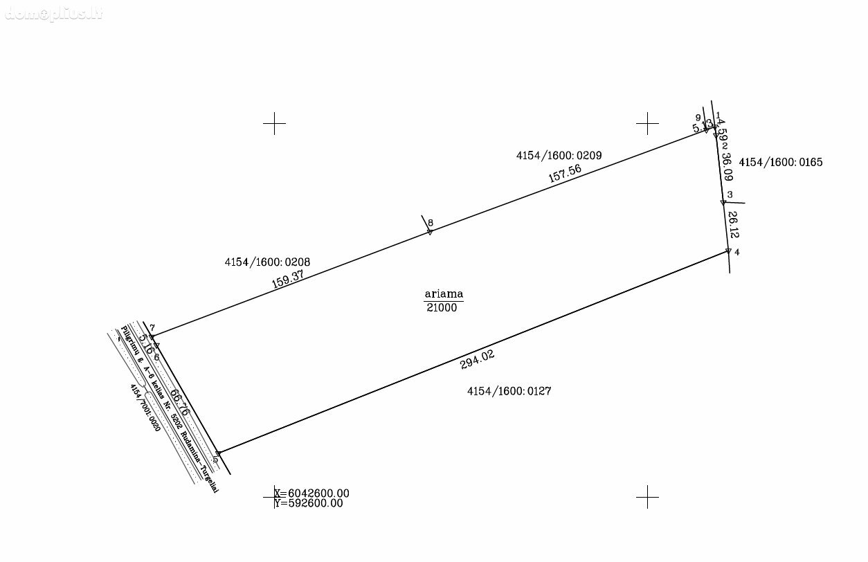 Land for sale Vilniaus rajono sav., Rakonyse, Piligrimų g.