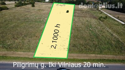 Land for sale Vilniaus rajono sav., Rakonyse, Piligrimų g.