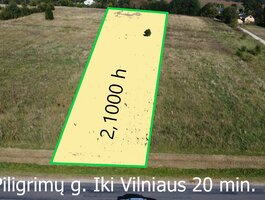 Sklypas Vilniaus rajono sav., Rakonyse, Piligrimų g.