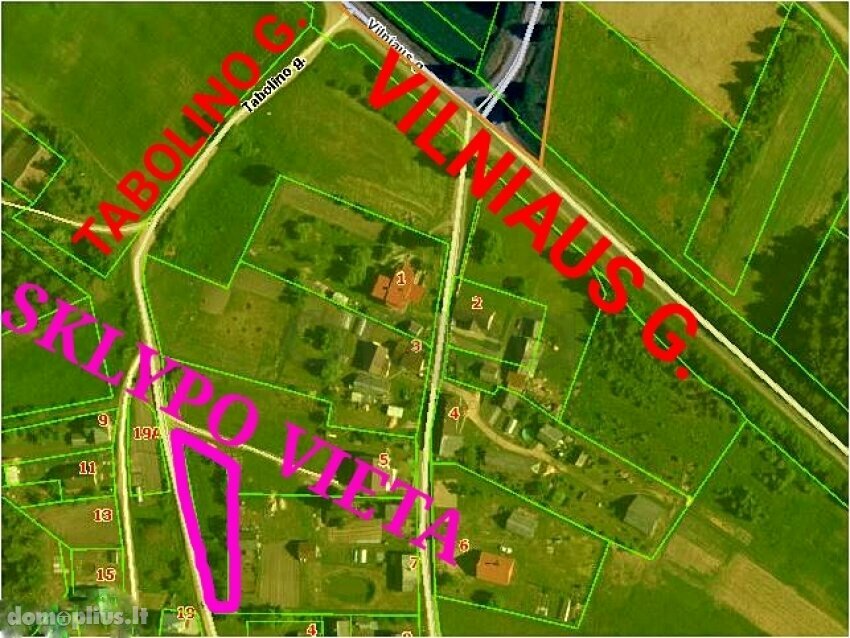 Parduodamas sklypas Vilniaus rajono sav., Kalabariškėse