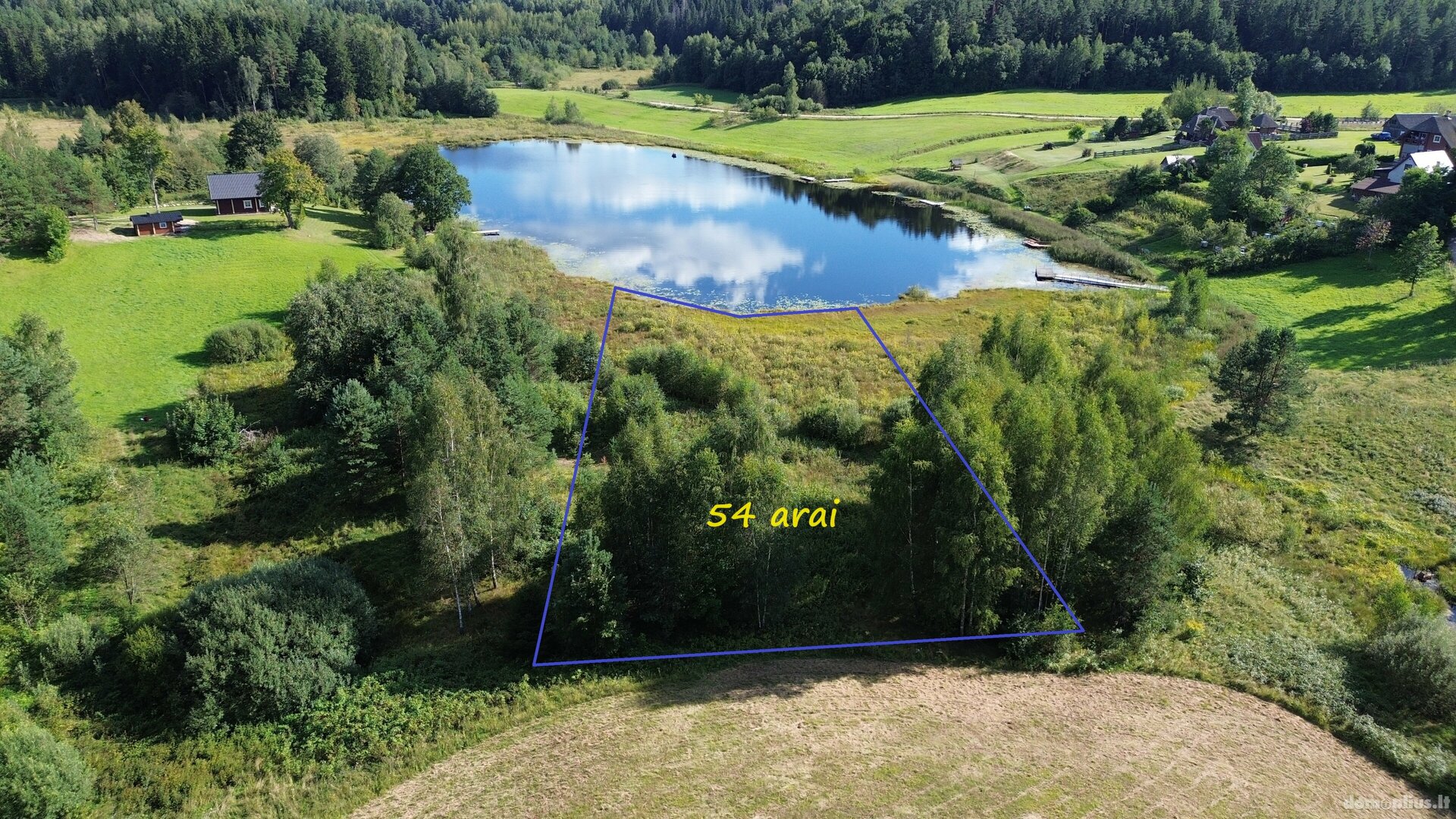 Parduodamas sklypas Vilniaus rajono sav., Paežeriuose