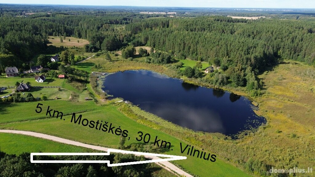 Parduodamas sklypas Vilniaus rajono sav., Paežeriuose