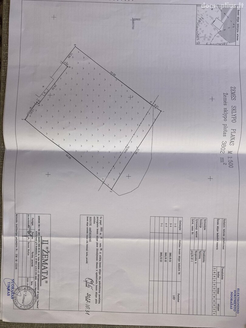 Land for sale Druskininkų sav., Naujasodėje