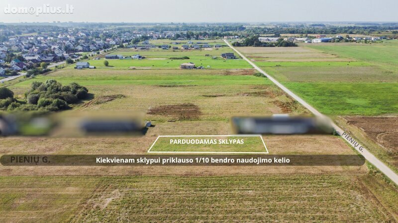 Parduodamas sklypas Šiaulių rajono sav., Vijoliuose, Pienių g.