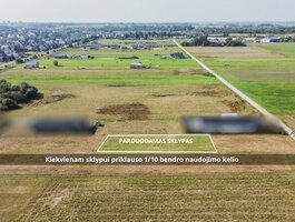 Parduodamas sklypas Šiaulių rajono sav., Vijoliuose, Pienių g.