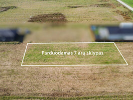 Sklypas Šiaulių rajono sav., Vijoliuose, Pienių g.