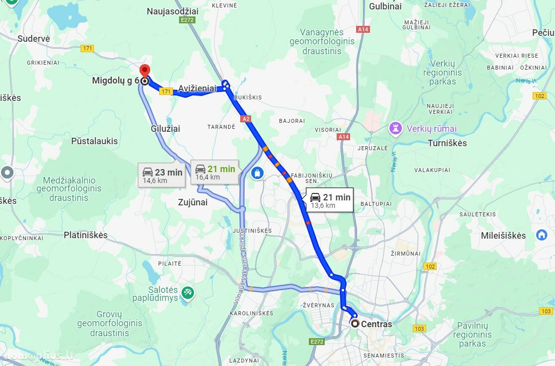 Участок Vilniaus rajono sav., Saldenėje, Migdolų g.
